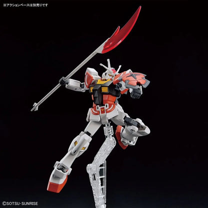 Gunpla LAH Gundam HG 1/144 – maquette montée pose