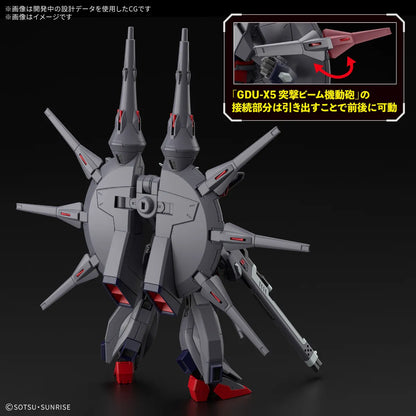 Gunpla Legend Gundam HG 1/144 – maquette montée vue de dos