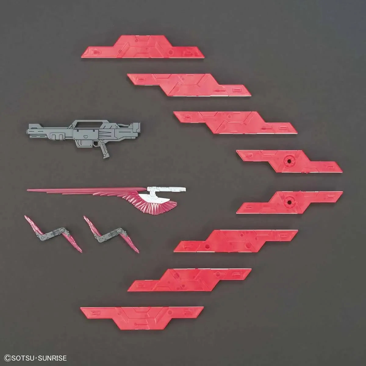 Gunpla Moon Gundam HG 1/144 – accessoires