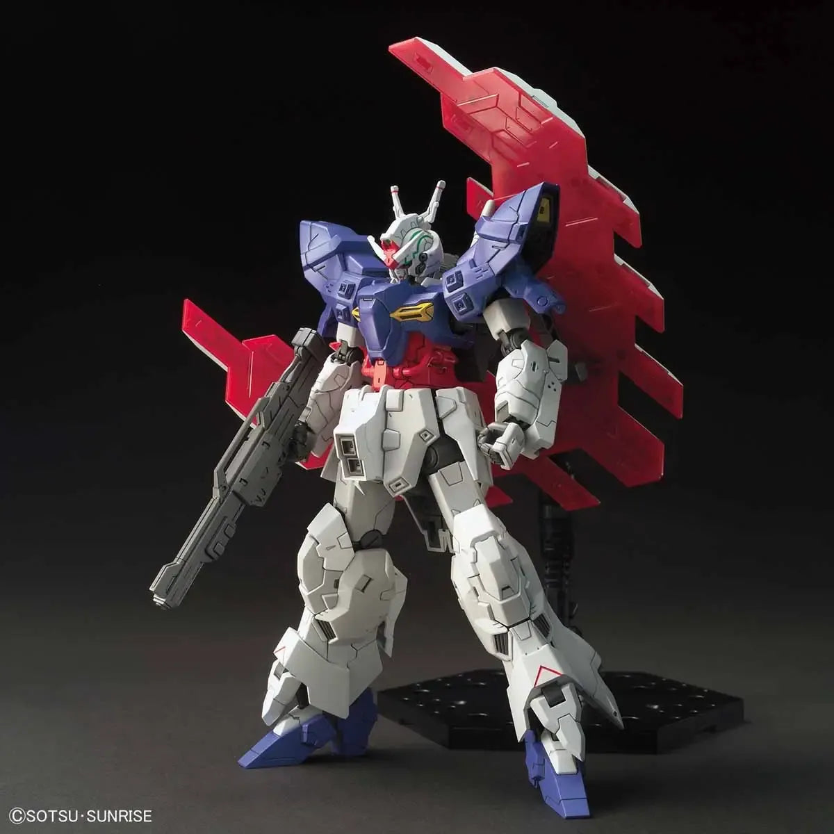 Gunpla Moon Gundam HG 1/144 – maquette montée vue avant