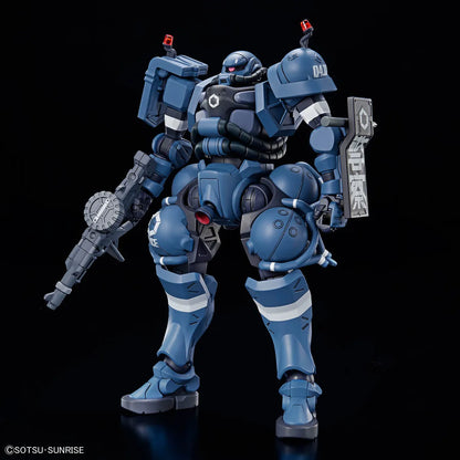 Gunpla Police Zaku HG 1/144 – maquette montée vue avant