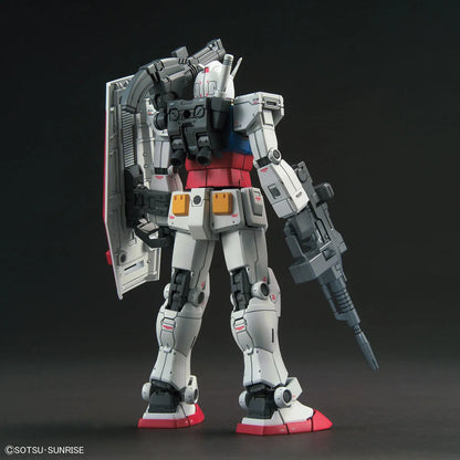 Gunpla RX-78-2 The Origin Version HG 1/144 – maquette montée vue arrière