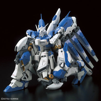 Gunpla RX-93-V2 Hi-V Gundam RG 1/144 – maquette montée pose