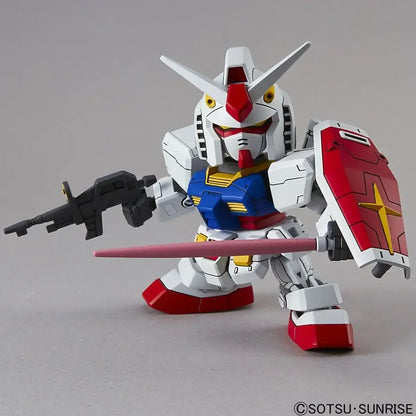 Gunpla RX-78-2 Gundam SD – maquette montée vue arrière