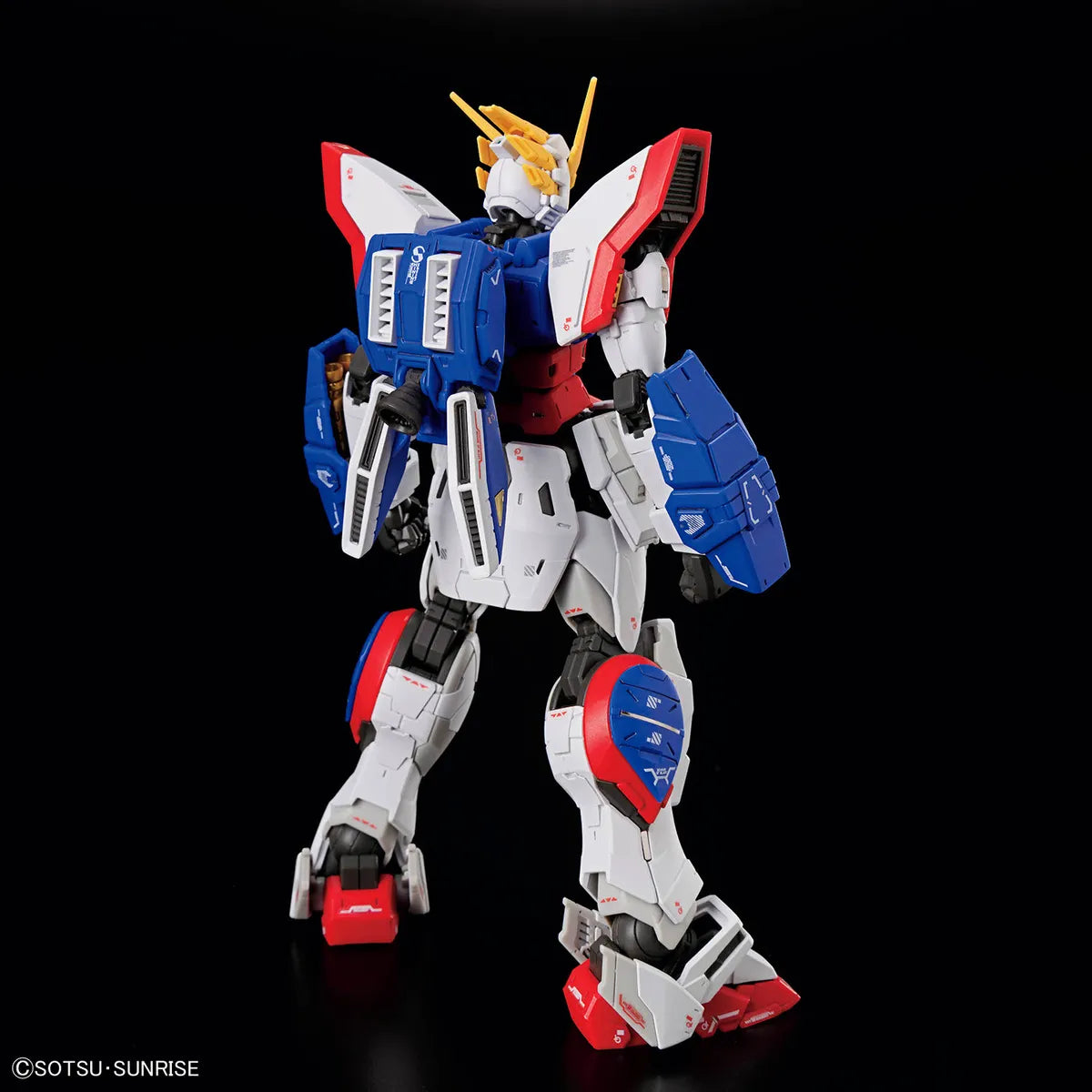 Gunpla Shining Gundam RG 1/144 – maquette montée vue arrière