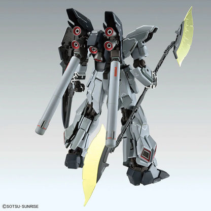 Gunpla Sinanju Stein Narrative Version Ver Ka MG 1/100 – maquette montée vue arrière