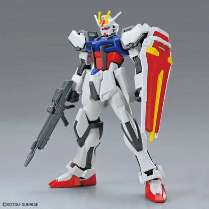 Gunpla Strike Gundam EG 1/144 – maquette montée vue avant