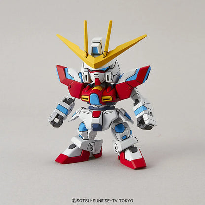 Gunpla Try Burning Gundam SD – maquette montée vue avant