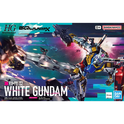Gunpla White Gundam HG 1/144 – boîte Bandai