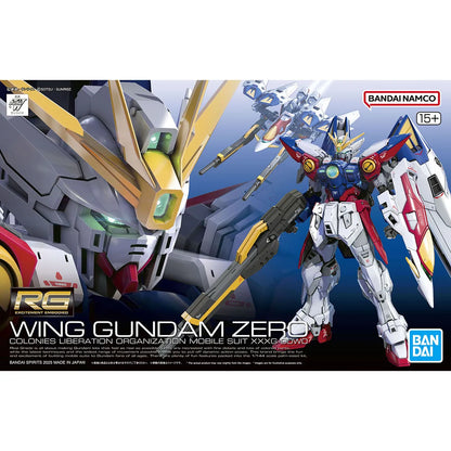 Gunpla Wing Gundam Zero HG 1/144 – boîte Bandai