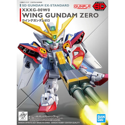 Gunpla Wing Gundam Zero SD – boîte Bandai