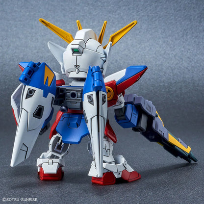 Gunpla Wing Gundam Zero SD – maquette montée vue arrière