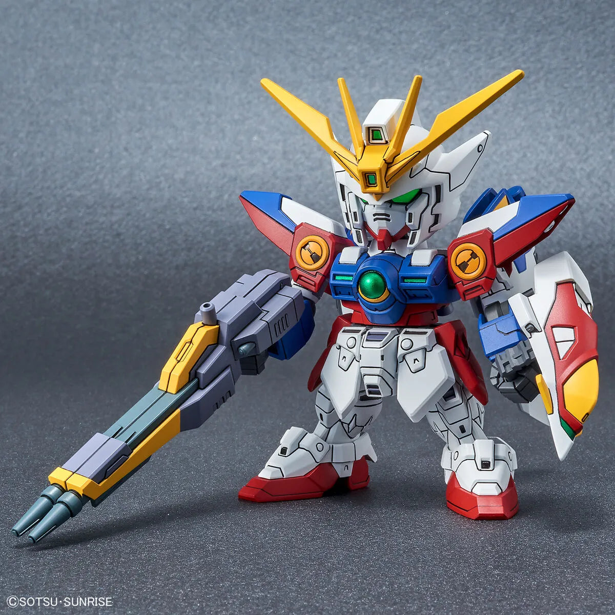 Gunpla Wing Gundam Zero SD – maquette montée vue avant