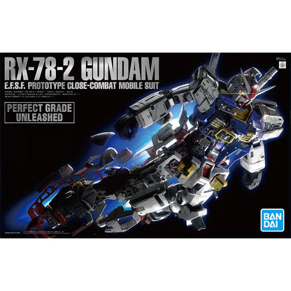 Gunpla RX-78-2 Gundam PG Unleashed 1/60 – boîte Bandai