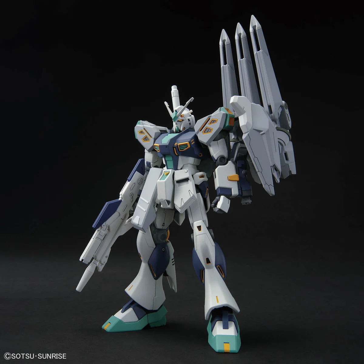 HG 1/144 Alyzeus - MS form avec funnels