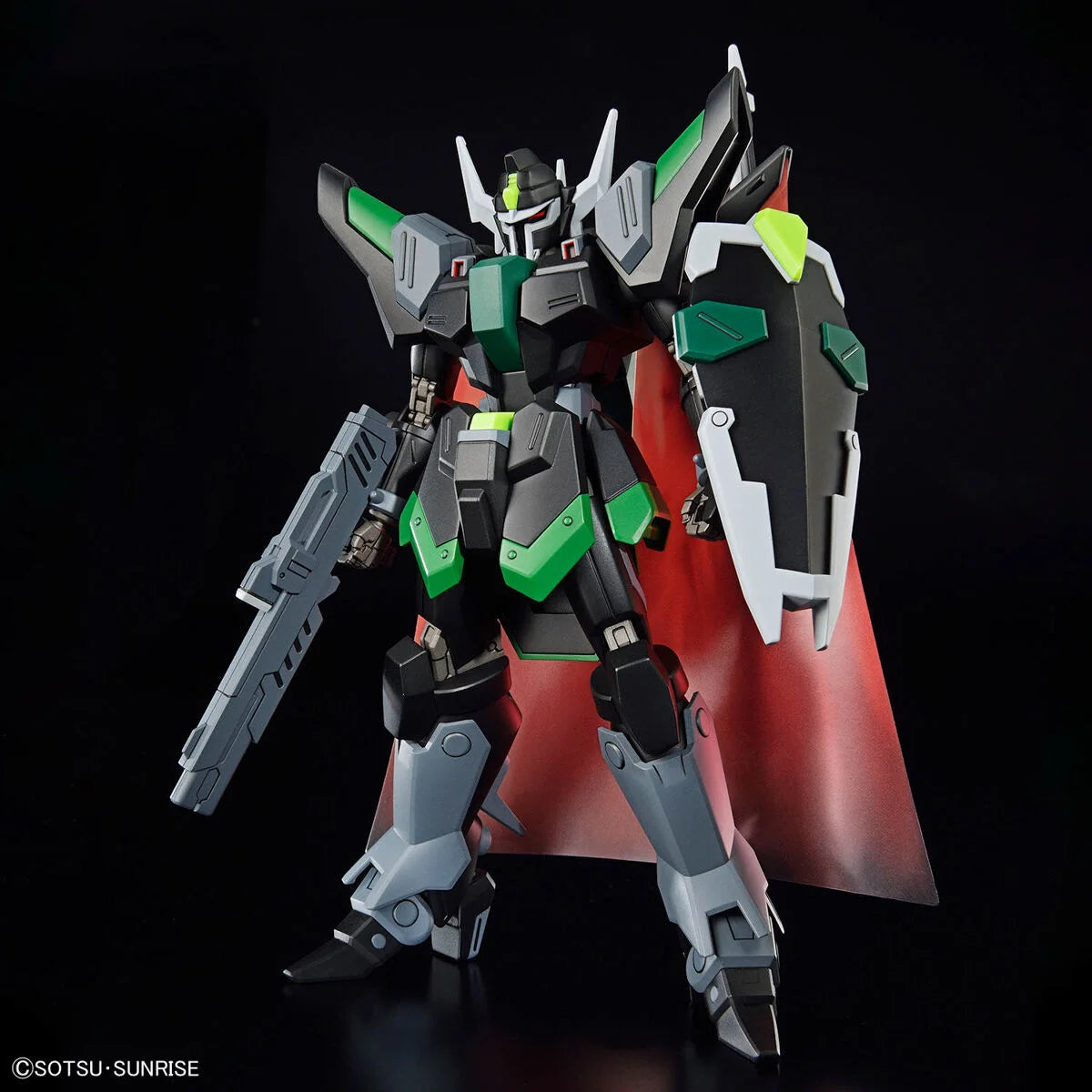 HG 1/144 BLACK KNIGHT SQUAD Rud-ro.A (GRIFFIN ARBALEST CUSTOM) - Vue de face