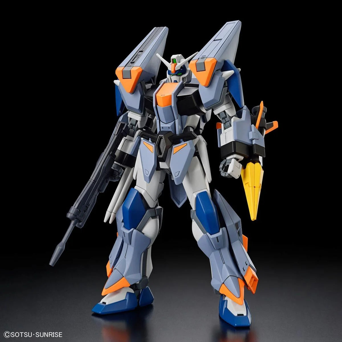 HG 1/144 Duel Blitz Gundam - Vue de face avec armure