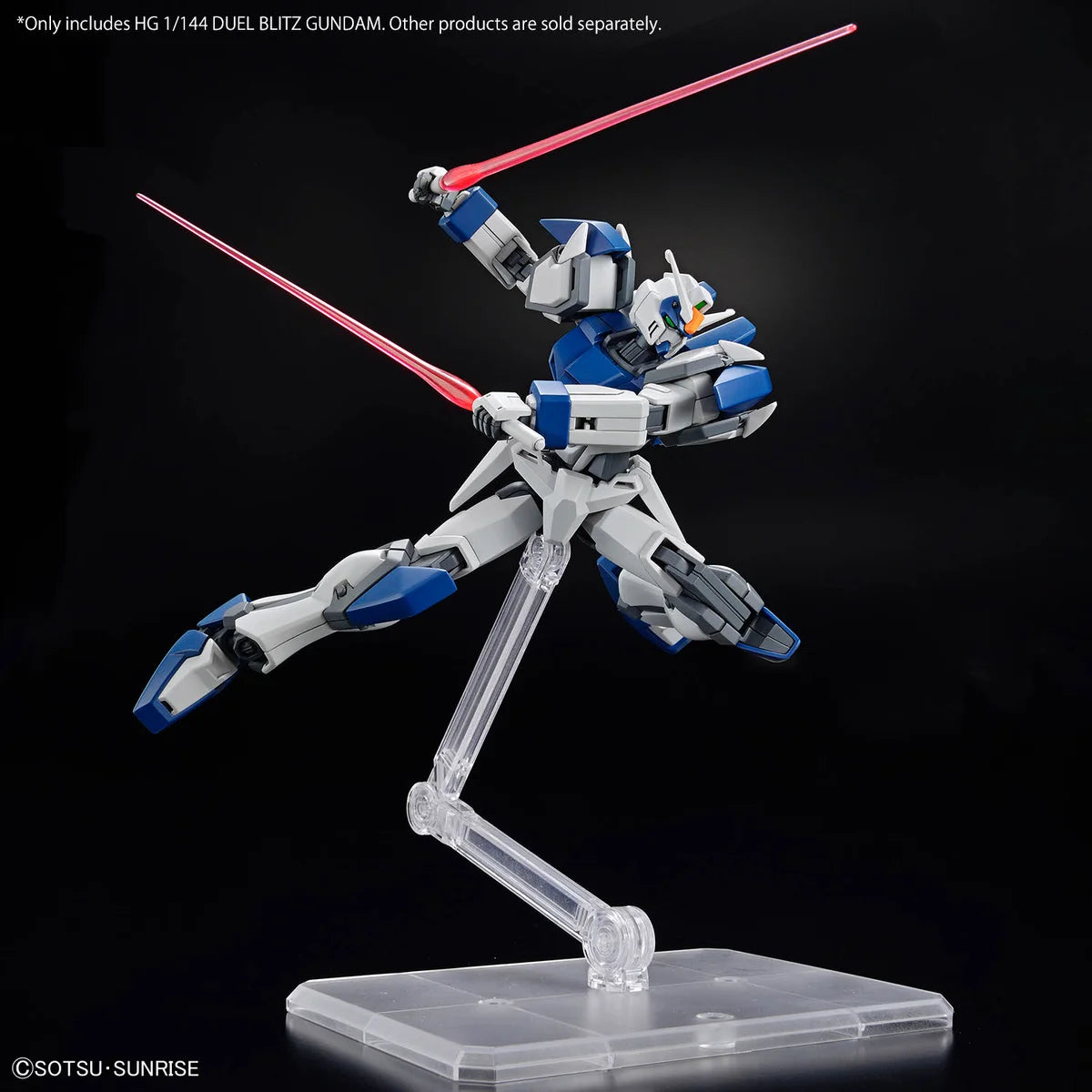 HG 1/144 Duel Blitz Gundam - Posing avec 2 sabres