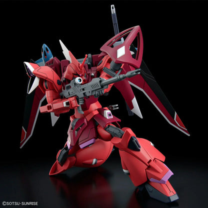 HG 1/144 GELGOOG Menace (LUNAMARIA HAWKE CUSTOM) - Posing avec fusil