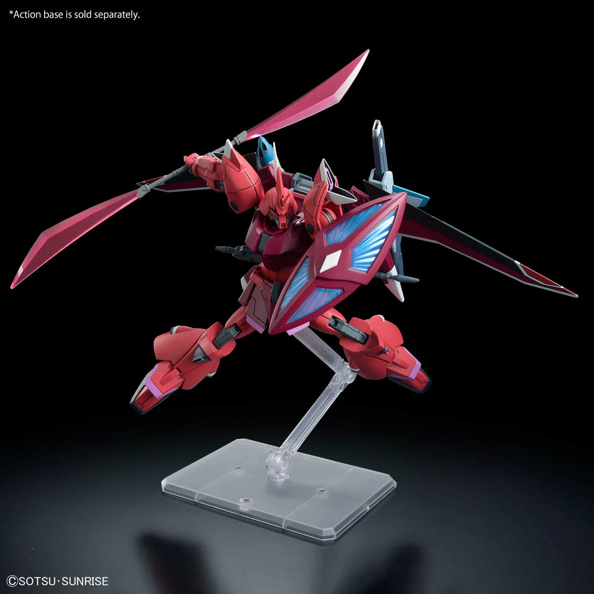 HG 1/144 GELGOOG Menace (LUNAMARIA HAWKE CUSTOM) - Posing avec bouclier et double sabre