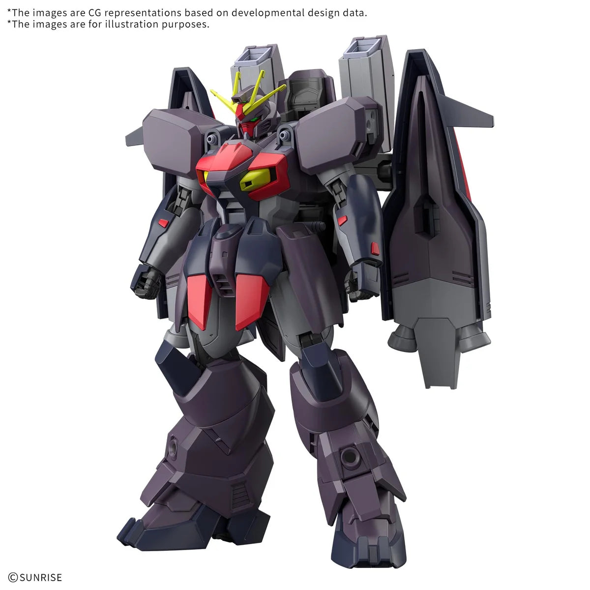 Gunpla HG 1/144 Gundam Ashtaron - Vue de face