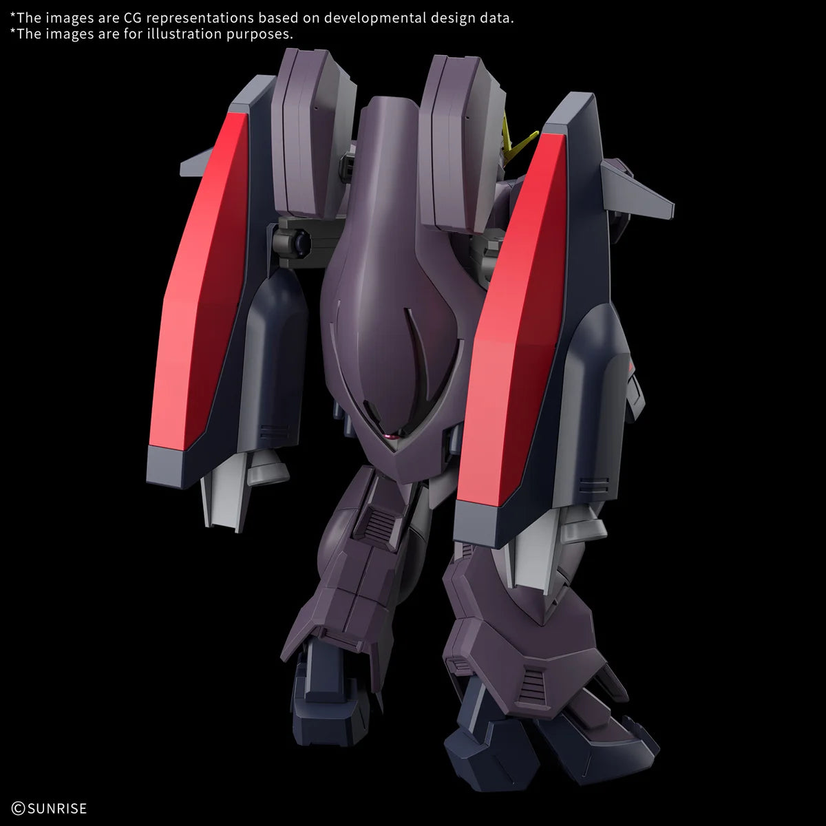 Gunpla HG 1/144 Gundam Ashtaron - Vue de dos