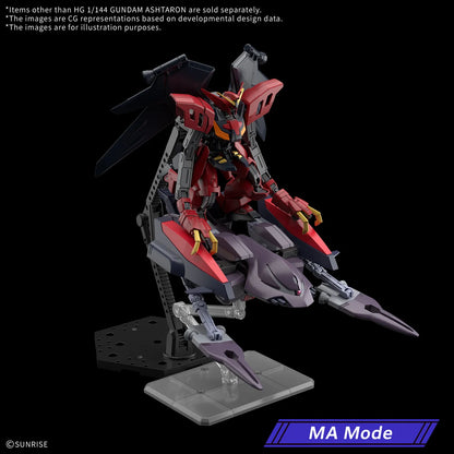 Gunpla HG 1/144 Gundam Ashtaron -  MA Mode avec le Gundam Virsago