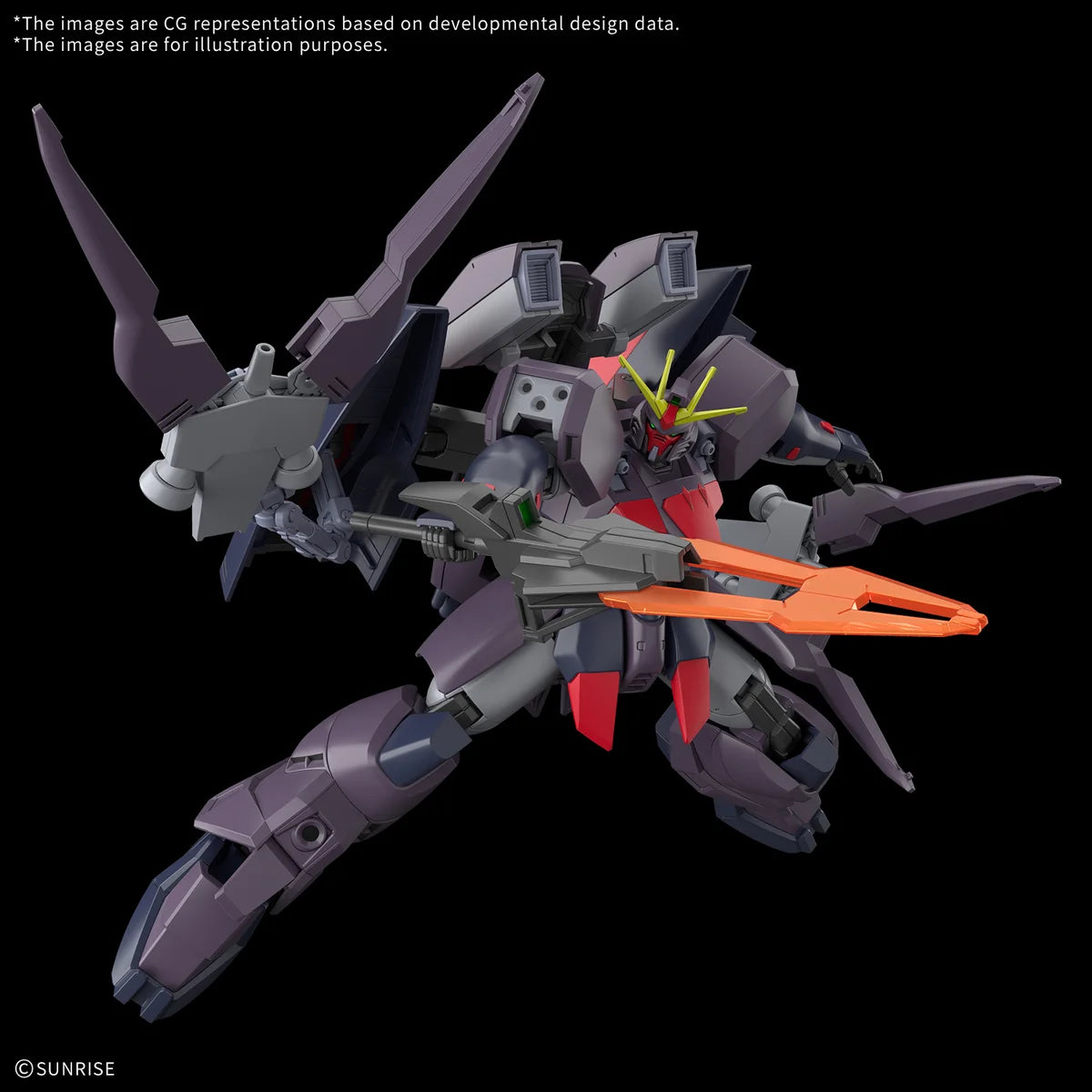 Gunpla HG 1/144 Gundam Ashtaron - Posing