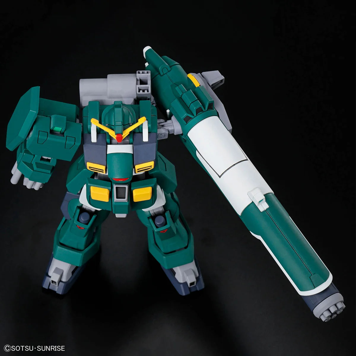 Gunpla HG 1/144 Gundam Leopard - Vue du dessus