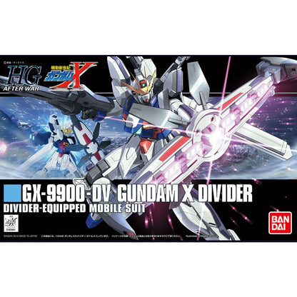 HG 1/144 GX-9900-DV Gundam X Divider - Boîte Bandai