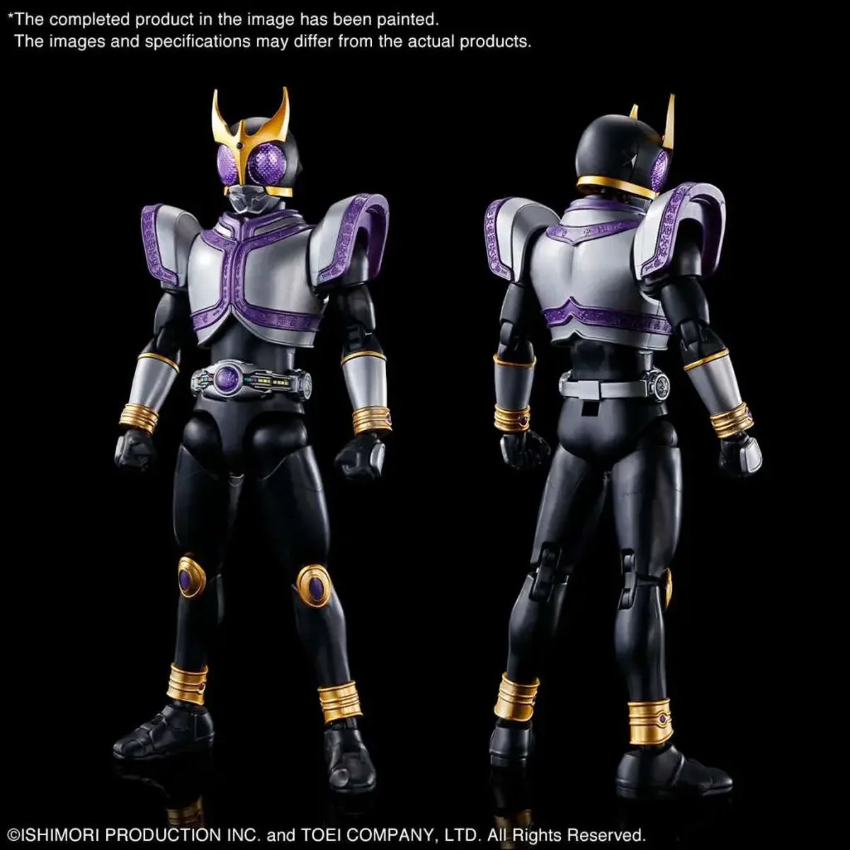 Kamen Rider - Figure-rise Standard Masked Rider Kuuga Titan Form - Boîte Bandai - Maquette montée vue de face et de dos