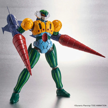 HG 1/144 Kotetsu Jeeg (Infinitism) - Posing avec foreuses