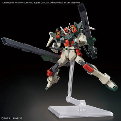 Gunpla HG 1/144 Lightning Buster Gundam - Posing avec cannons