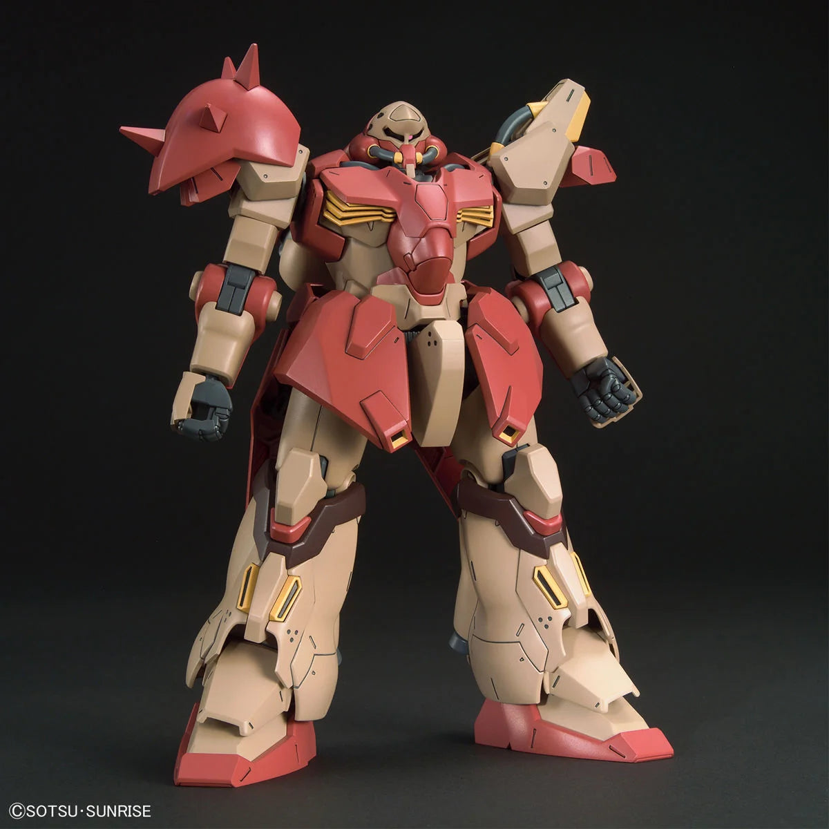 HG 1/144 Me02R-F01 Messer Type-F01 - vue de face sans arme