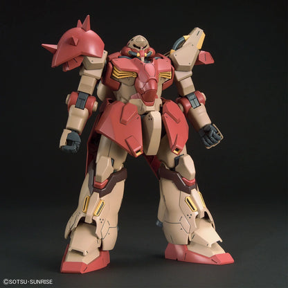 HG 1/144 Me02R-F01 Messer Type-F01 - vue de face sans arme