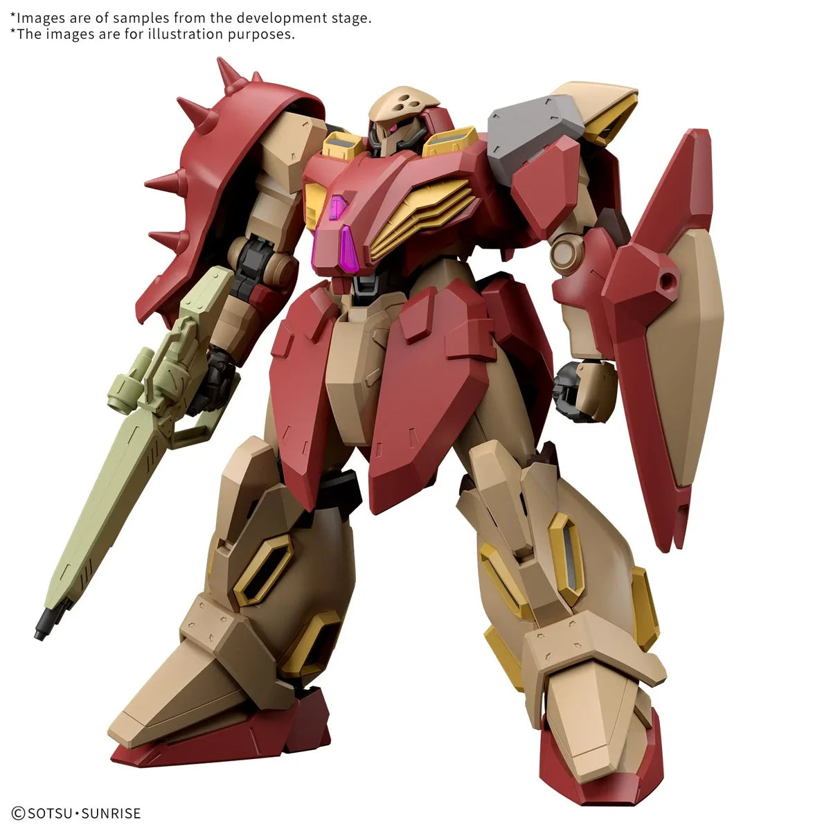 Gunpla HG 1/144 Messer Type-M01 (Gawman Use) - Vue de face