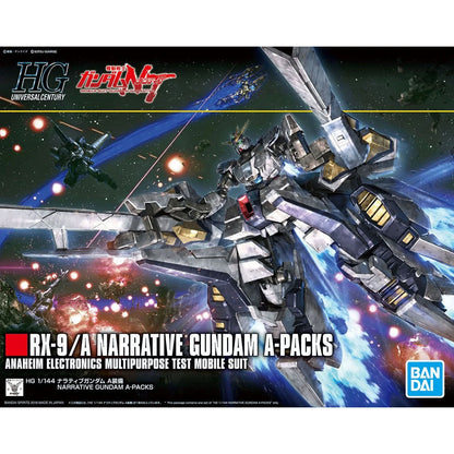 HGUC 1/144 Narrative Gundam A Packs - Boîte Bandai