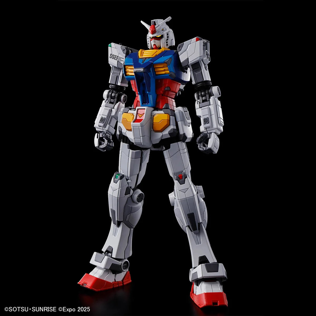 HG 1/144 RX-78F00/E Feather Unit - maquette montée sans accessoires