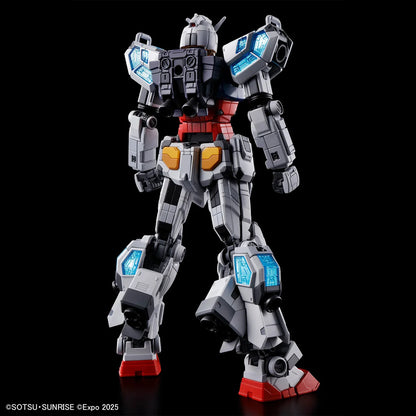 HG 1/144 RX-78F00/E Feather Unit - maquette montée de dos sans ailes