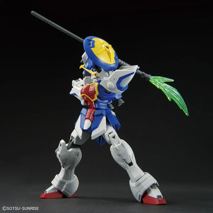HG 1/144 Shenlong Gundam - Posing avec la lance et le bouclier