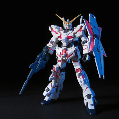 HG 1/144 RX-0 Unicorn Gundam (Destroy Mode) - maquette montée