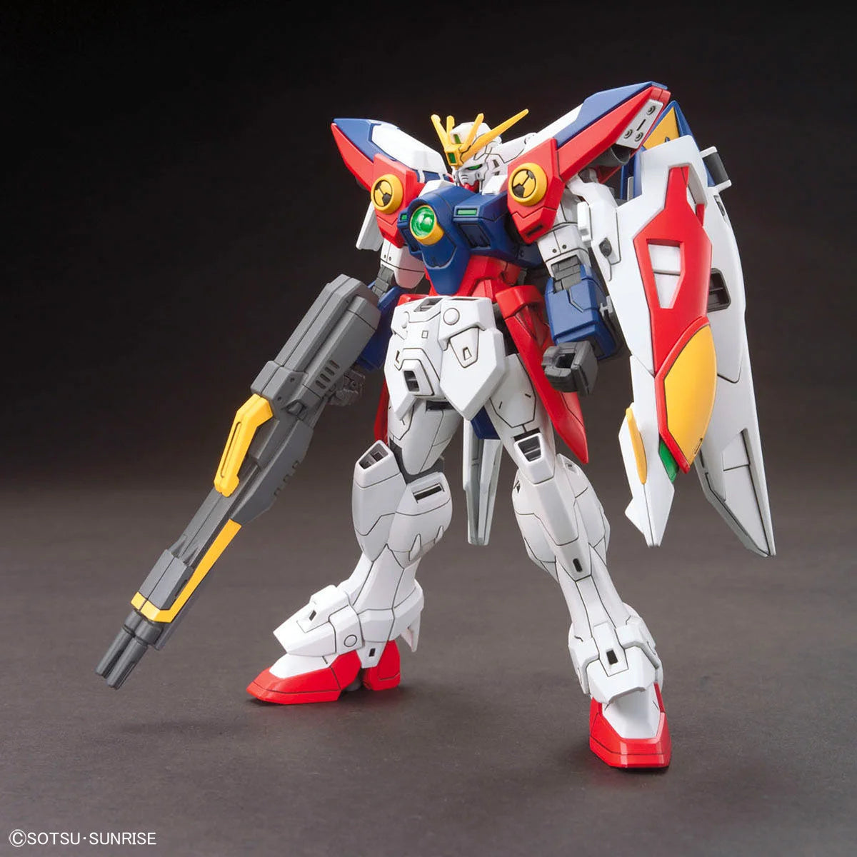 HG 1/144 Wing Gundam Zero - Boîte Bandai - Vue de face