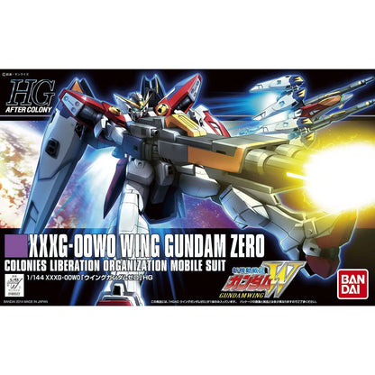 HG 1/144 Wing Gundam Zero - Boîte Bandai