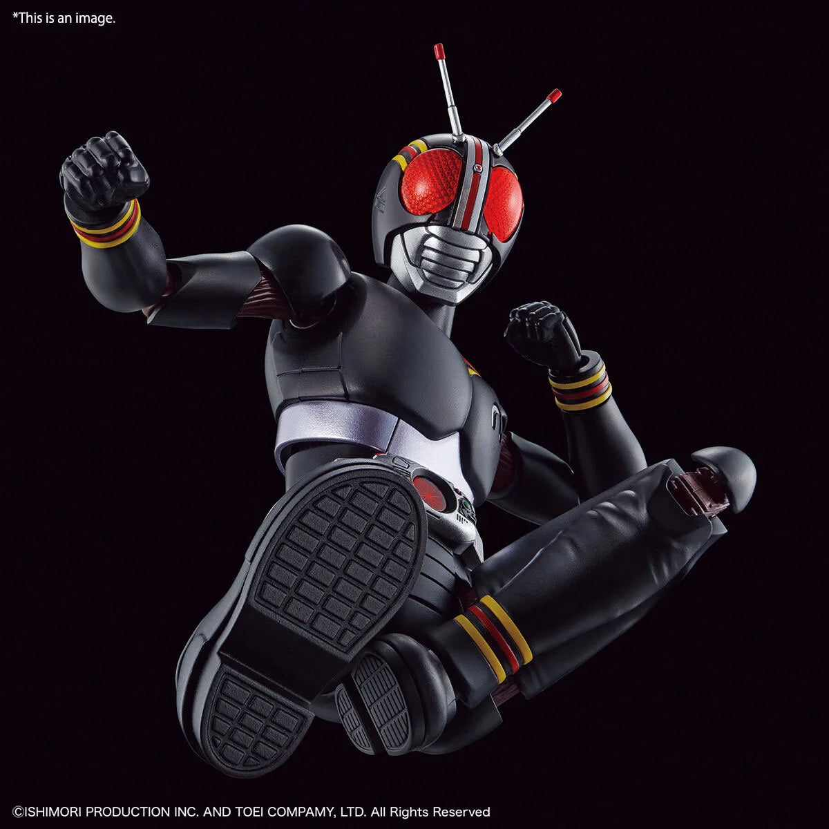 Kamen Rider - Figure-rise Standard Masked Rider Black - Posing Rider Kick