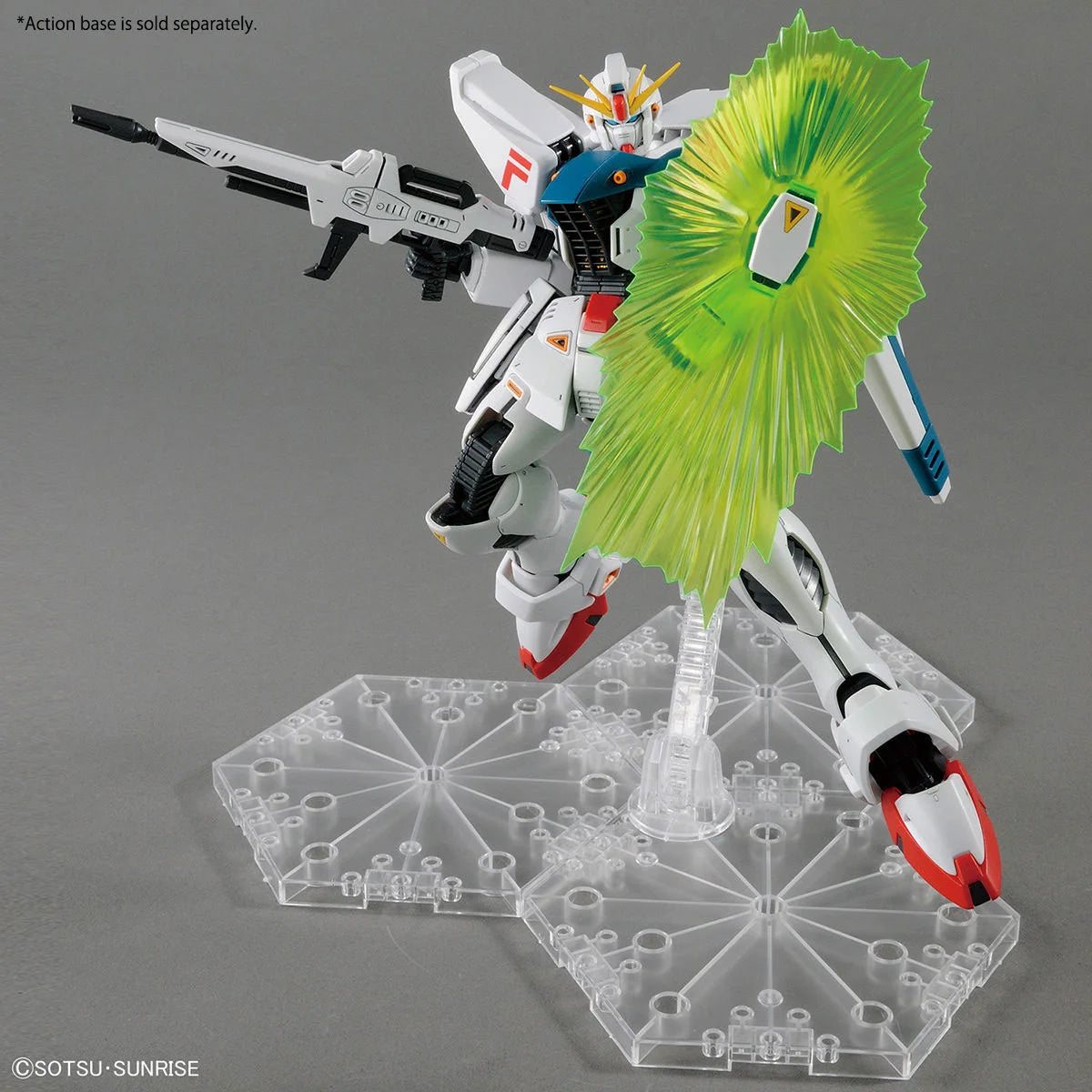 MG 1/100 Gundam F91 Ver.2.0 - Posing avec bouclier