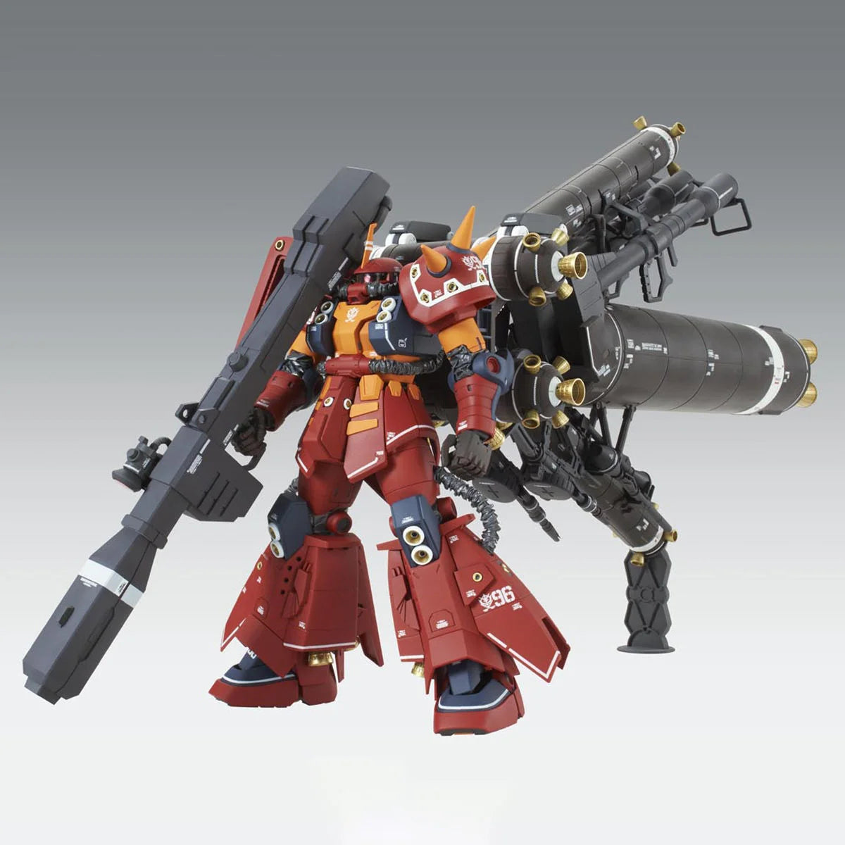 Gunpla MG Psycho Zaku Ver. Ka - Maquette montée avec armement