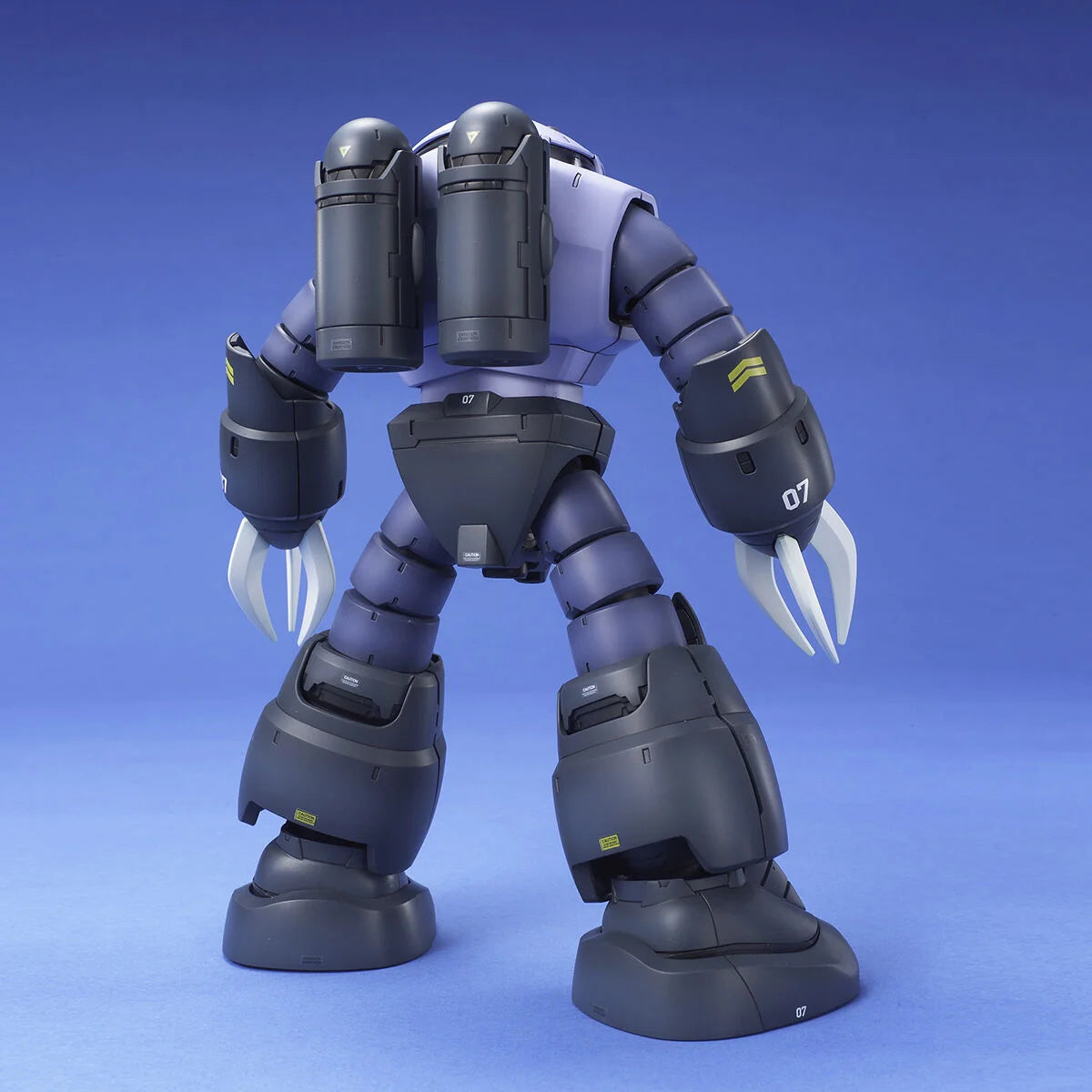 Gunpla MG ZZGok - vue de dos