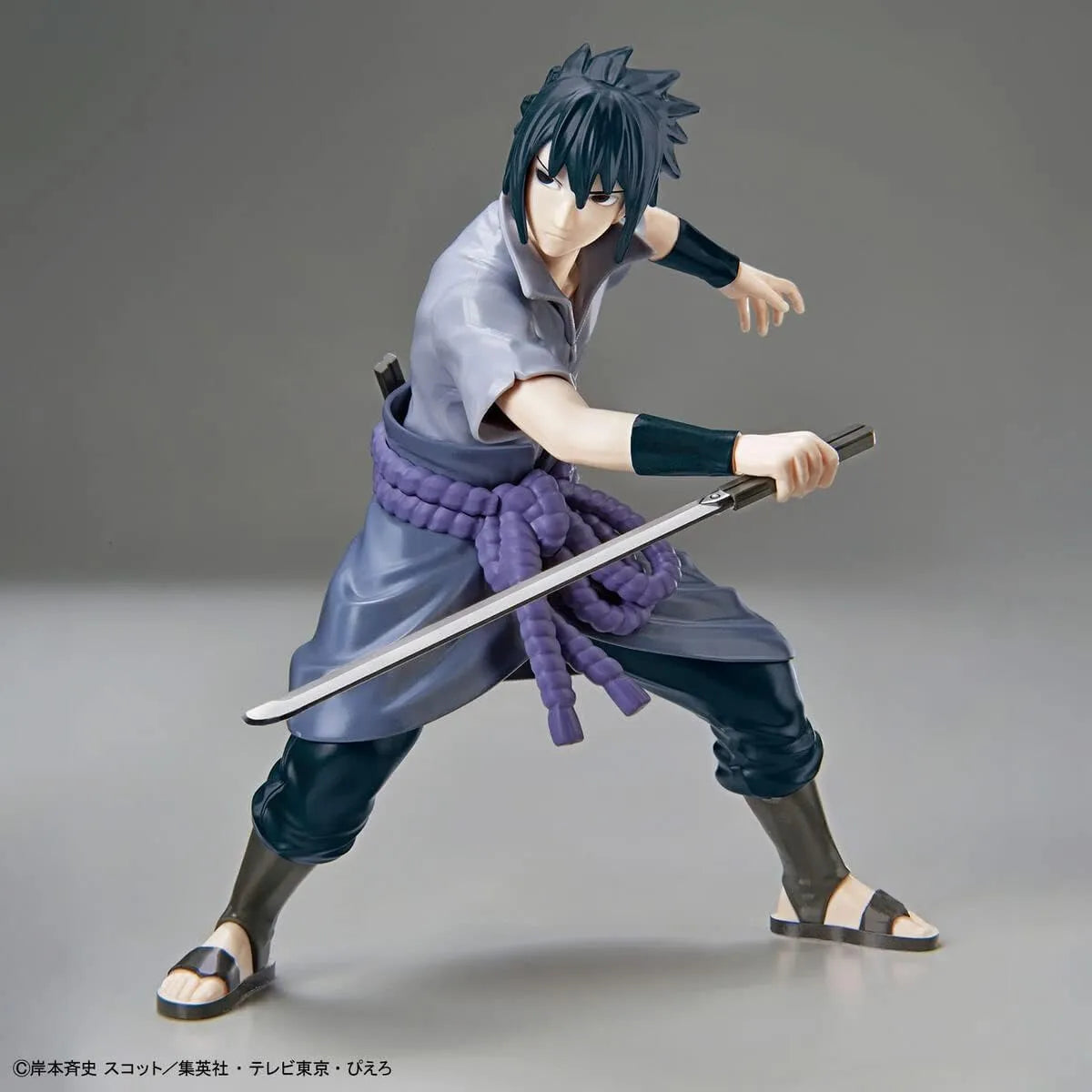 Model Kit Naruto - Sasuke Uchiwa - EG - maquette montée vue avant