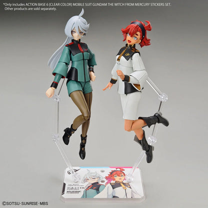 Gunpla Action Base 6 Clear - Witch From Mercury Stickers Set