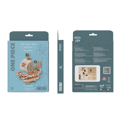 Maquette en bois One Piece Going Merry - packaging